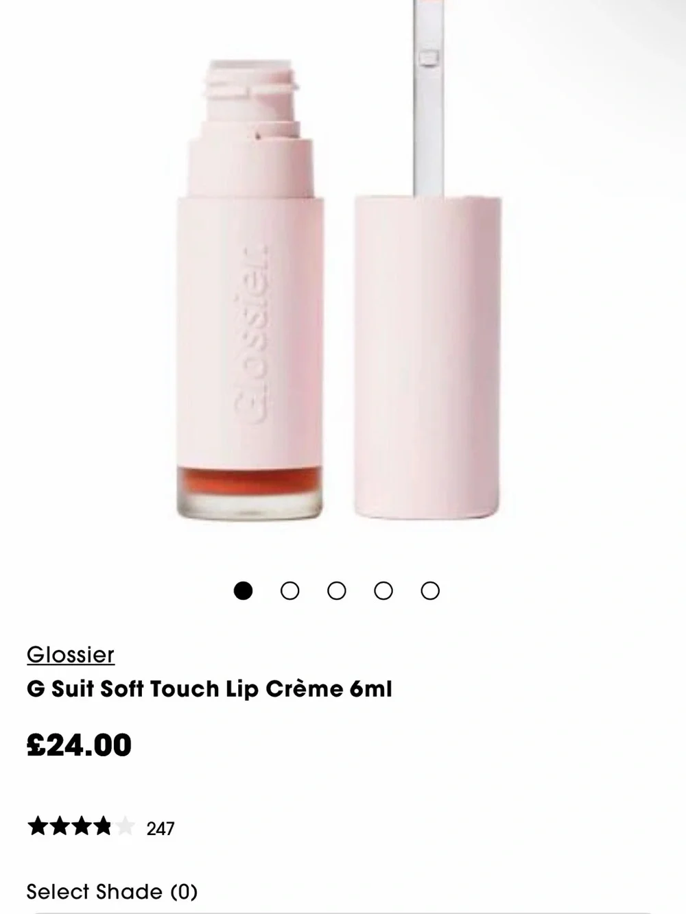Glossier Lip Balm Tint Trio — Tempo, Strike, Flip